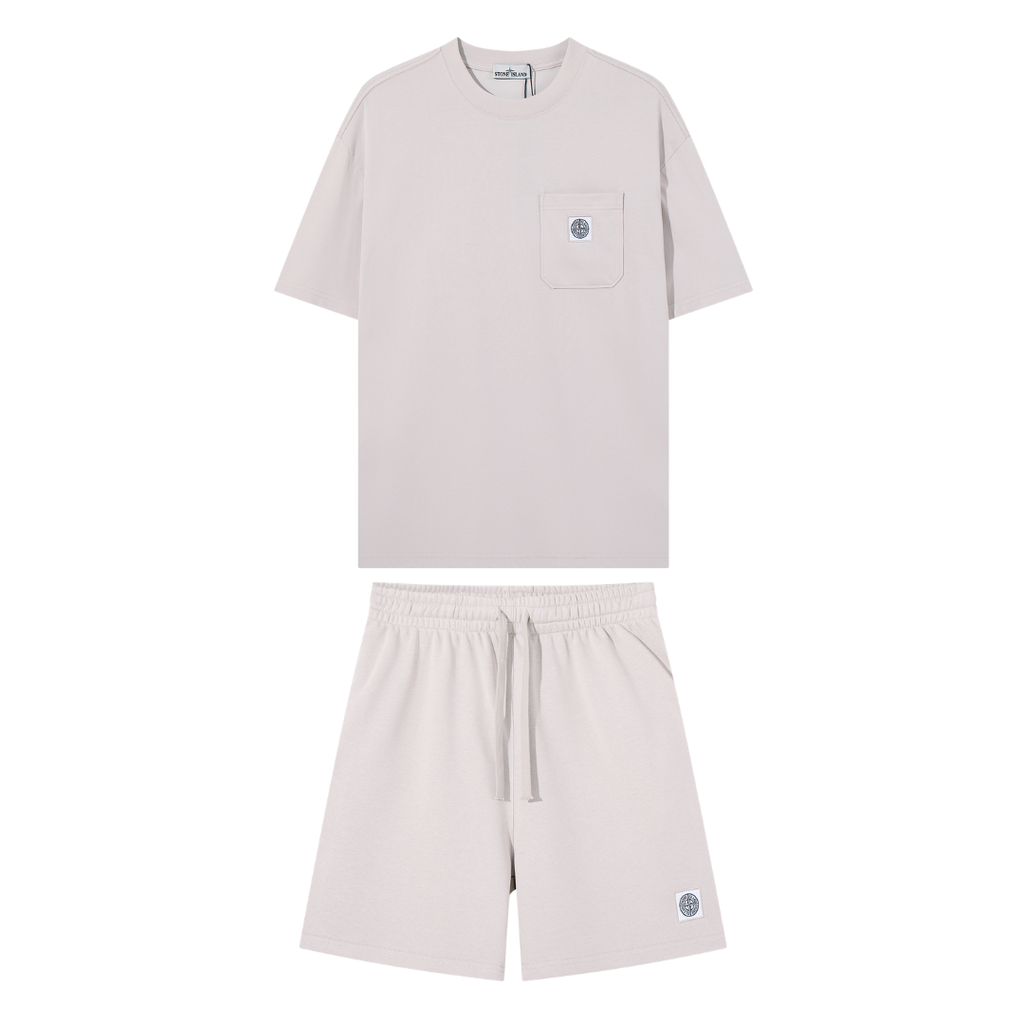 Monogram Short Set