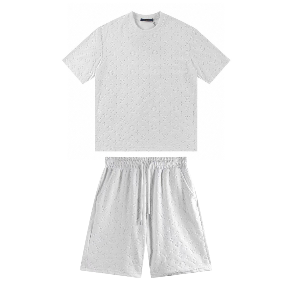 Monogram Short Set