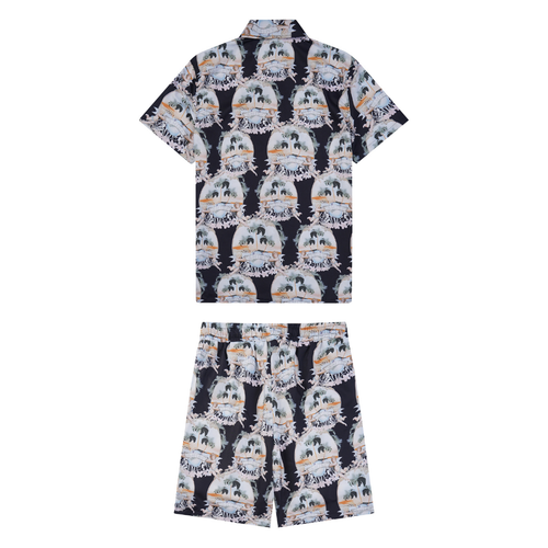 Amr Monogram Short Set