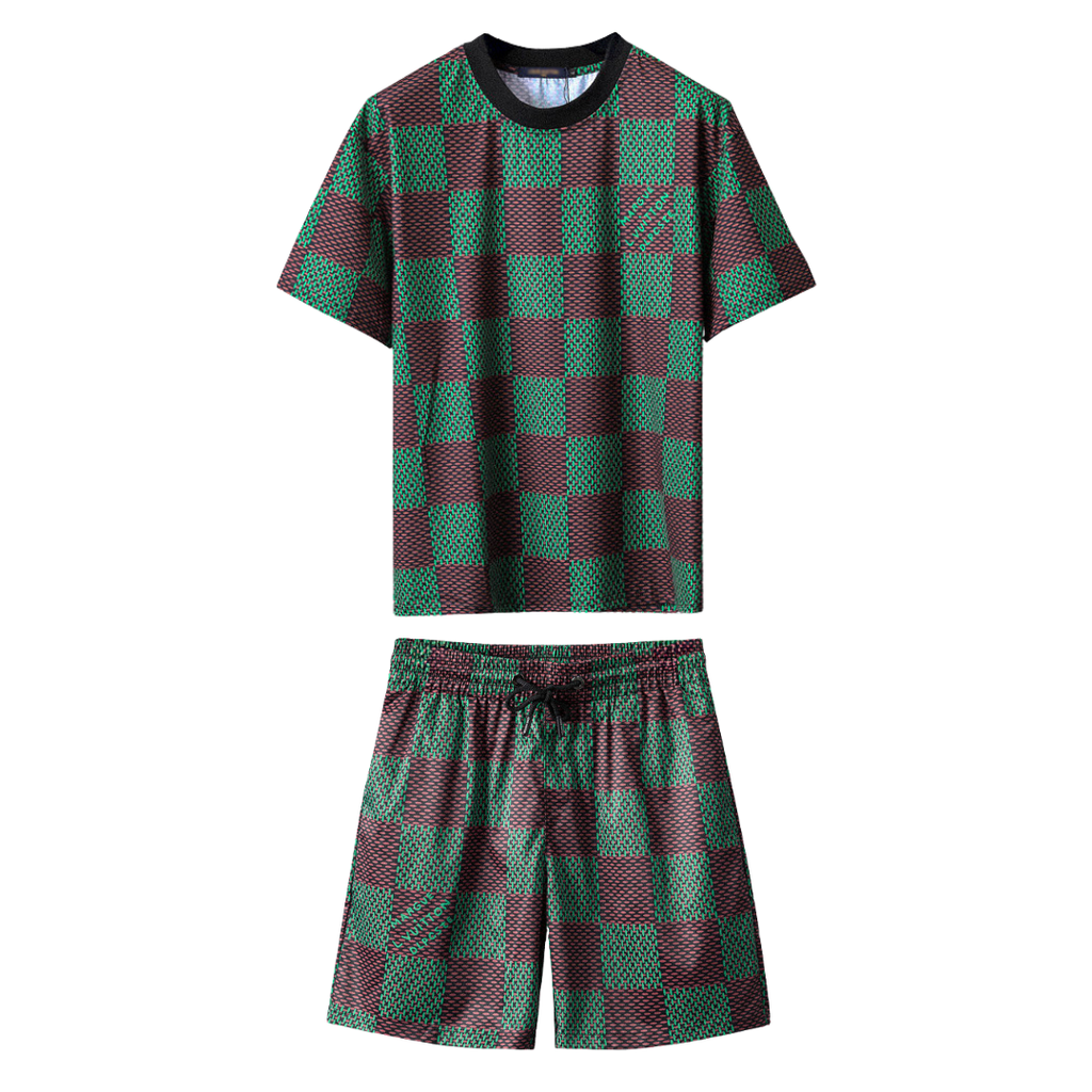 Monogram Short Set