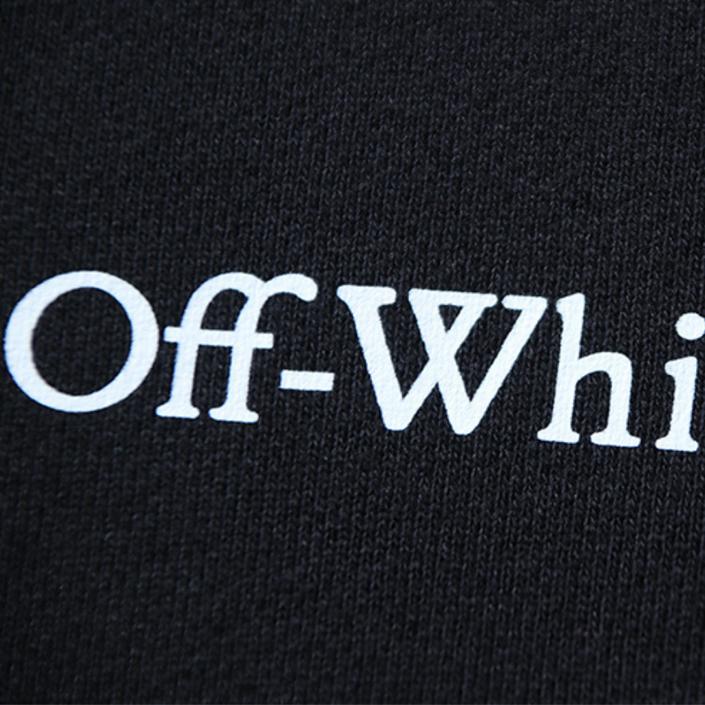Off-W Monogram Zip Hoodie