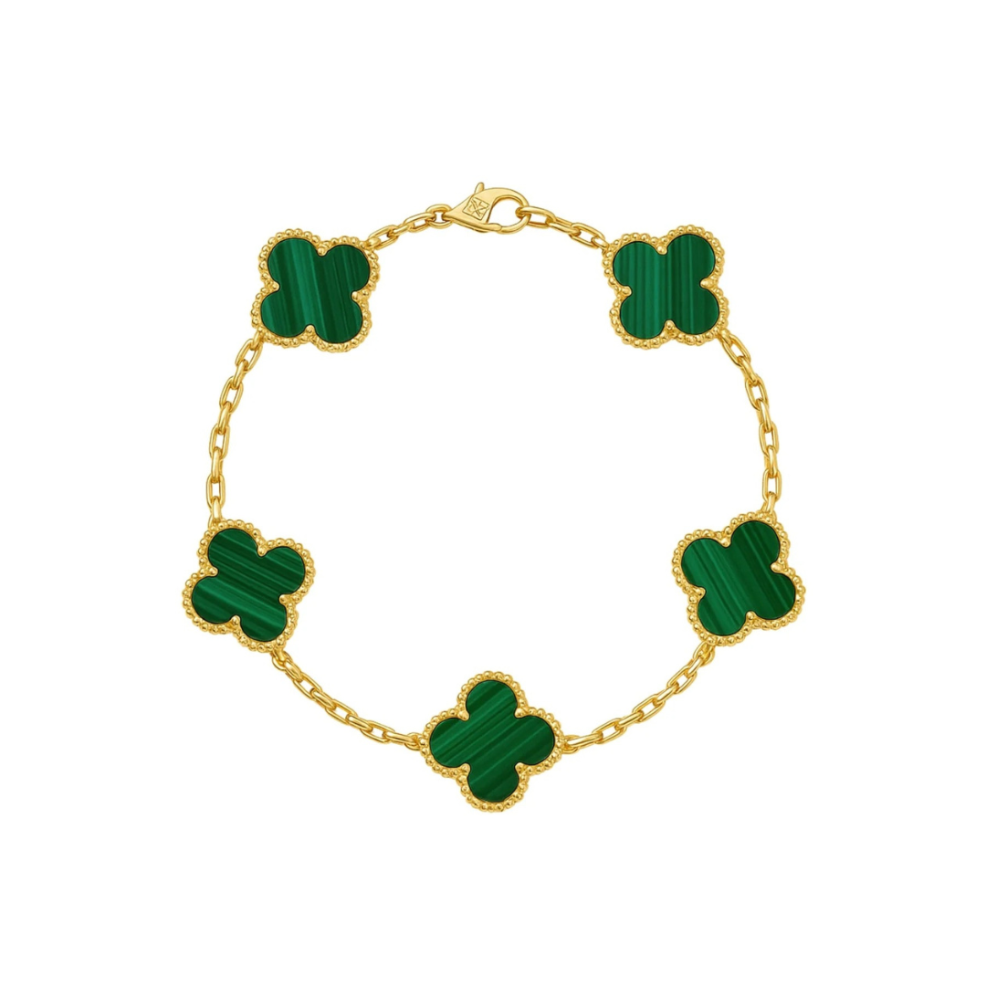 Chrome Monogram Bracelet