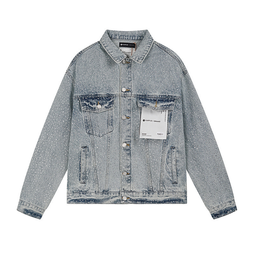 Purple Denim Jacket