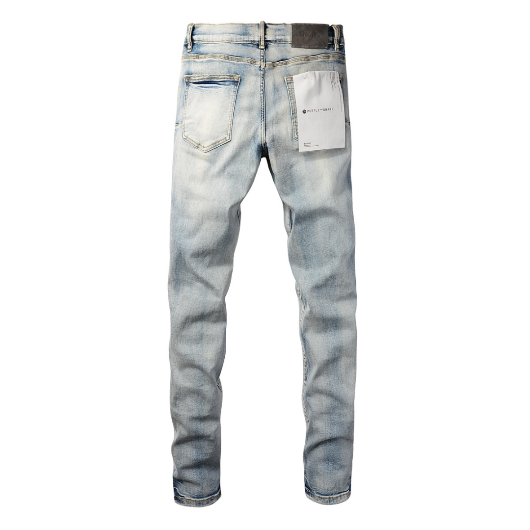 Purple Gradient Blue Jeans