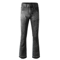 Grey Flare Diamonds Jeans