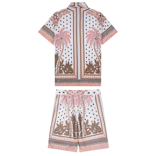 Amr Monogram Short Set
