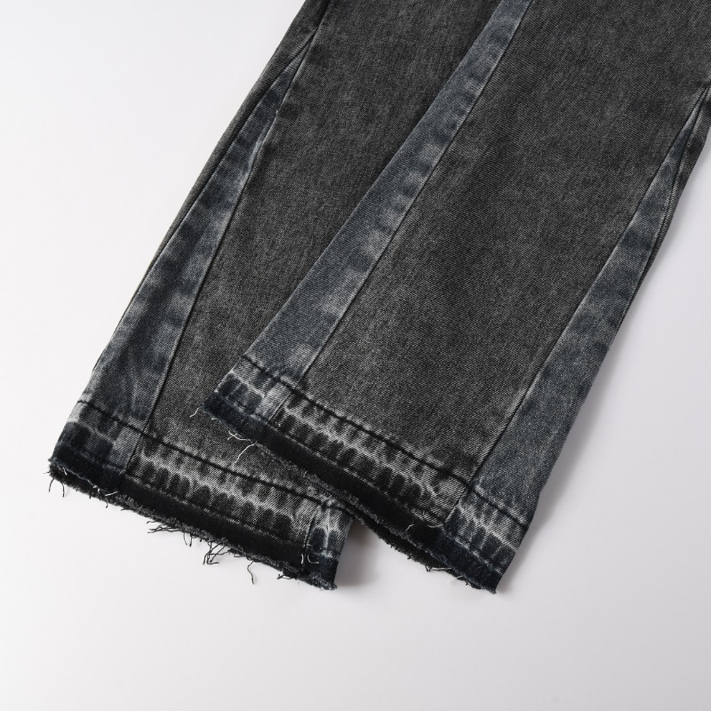 Grey Flare Diamonds Jeans