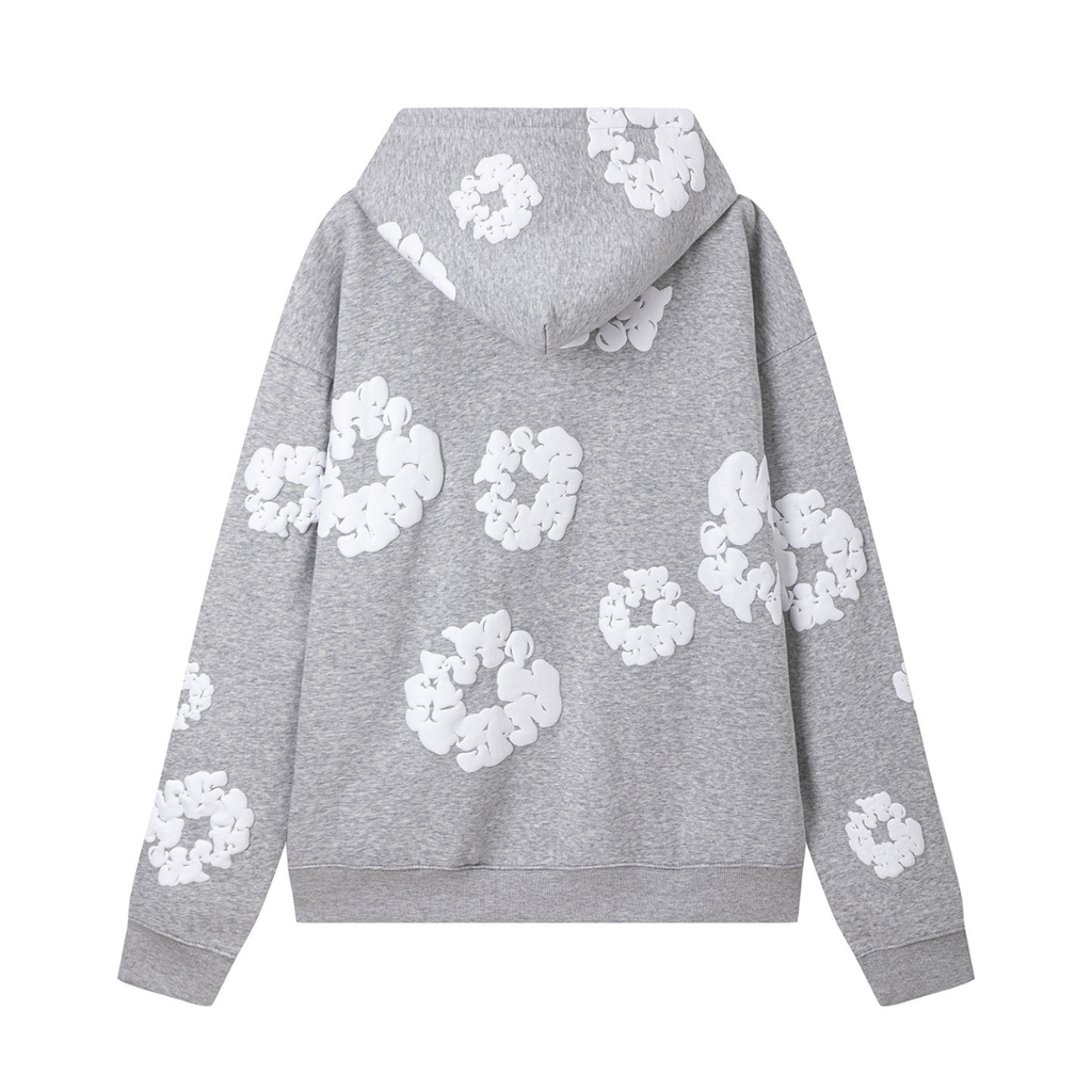 Denim Trs Zip Hoodie