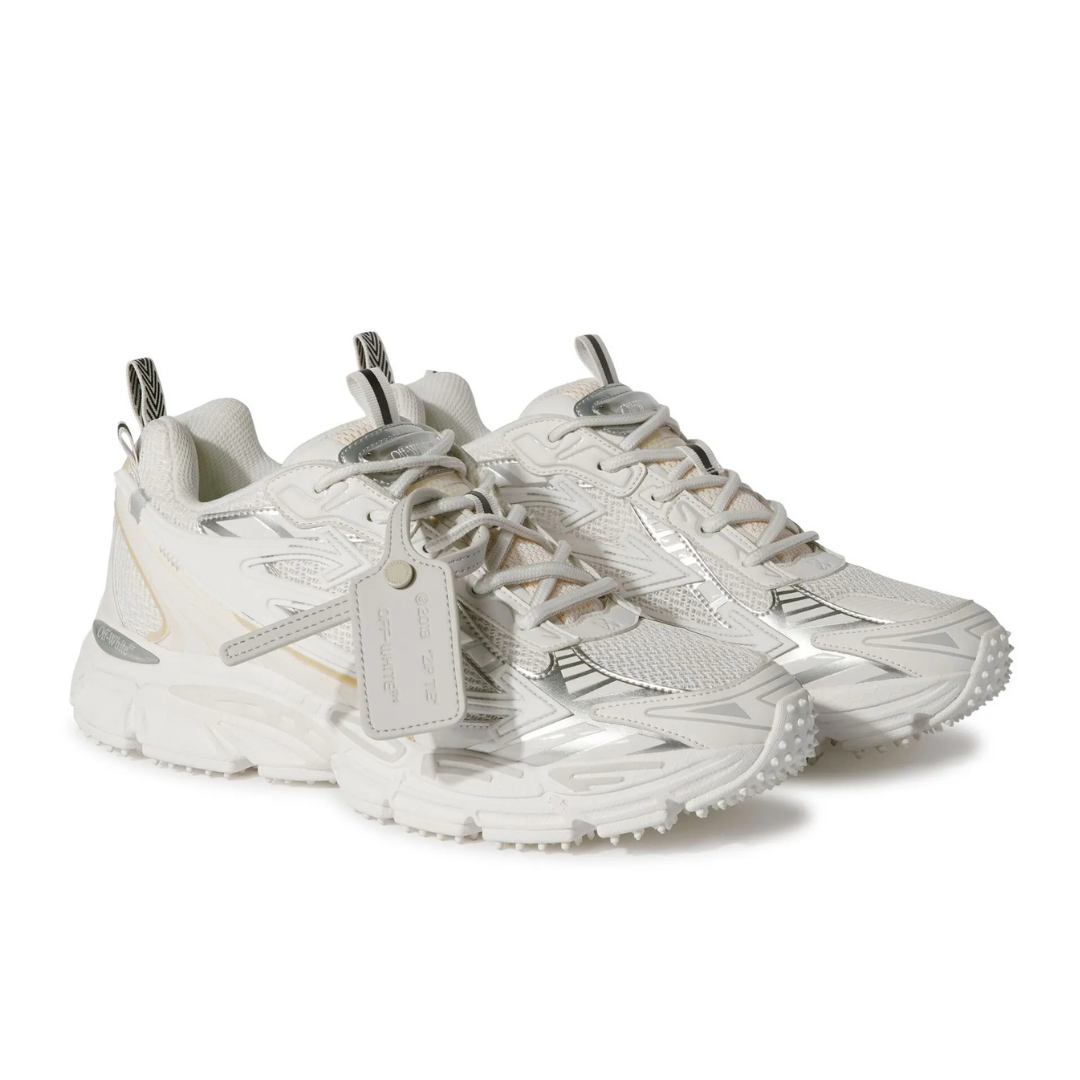 Off "Be Right Back" Beige Silver