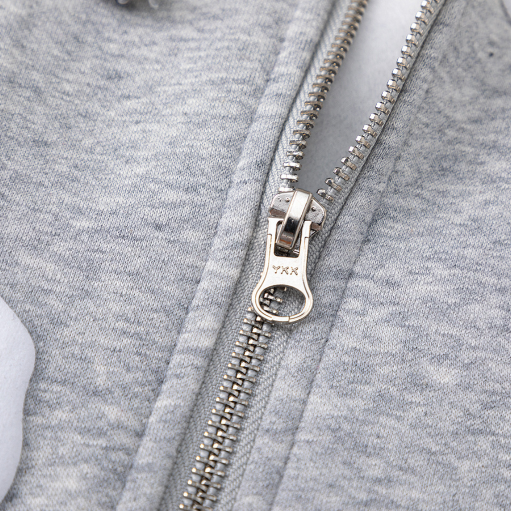 Denim Trs Zip Hoodie