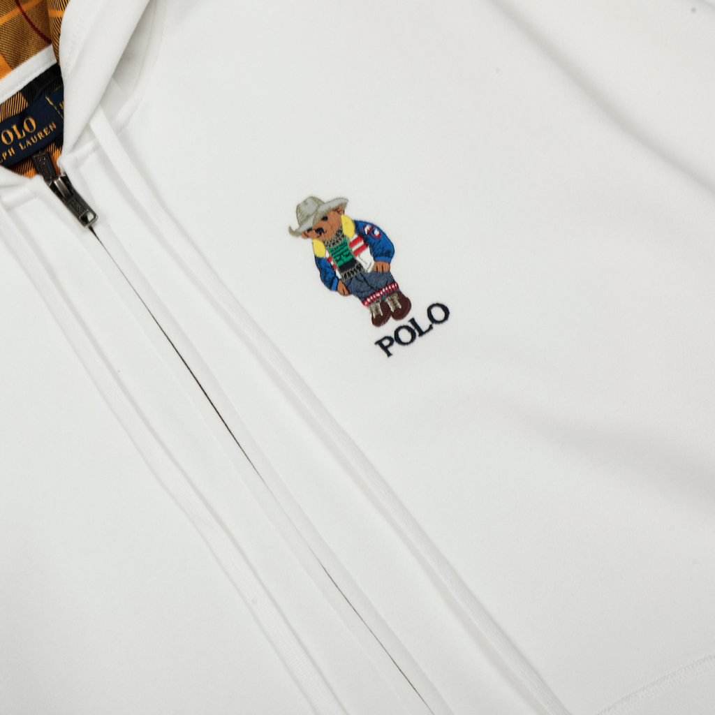 Polo Bear Zip Hoodie