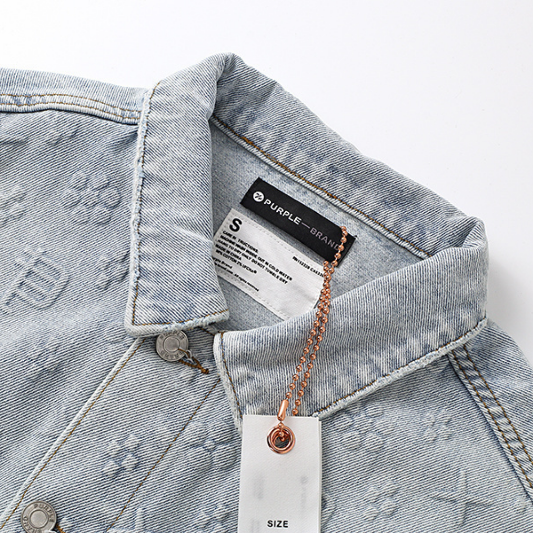 Purple Denim Jacket