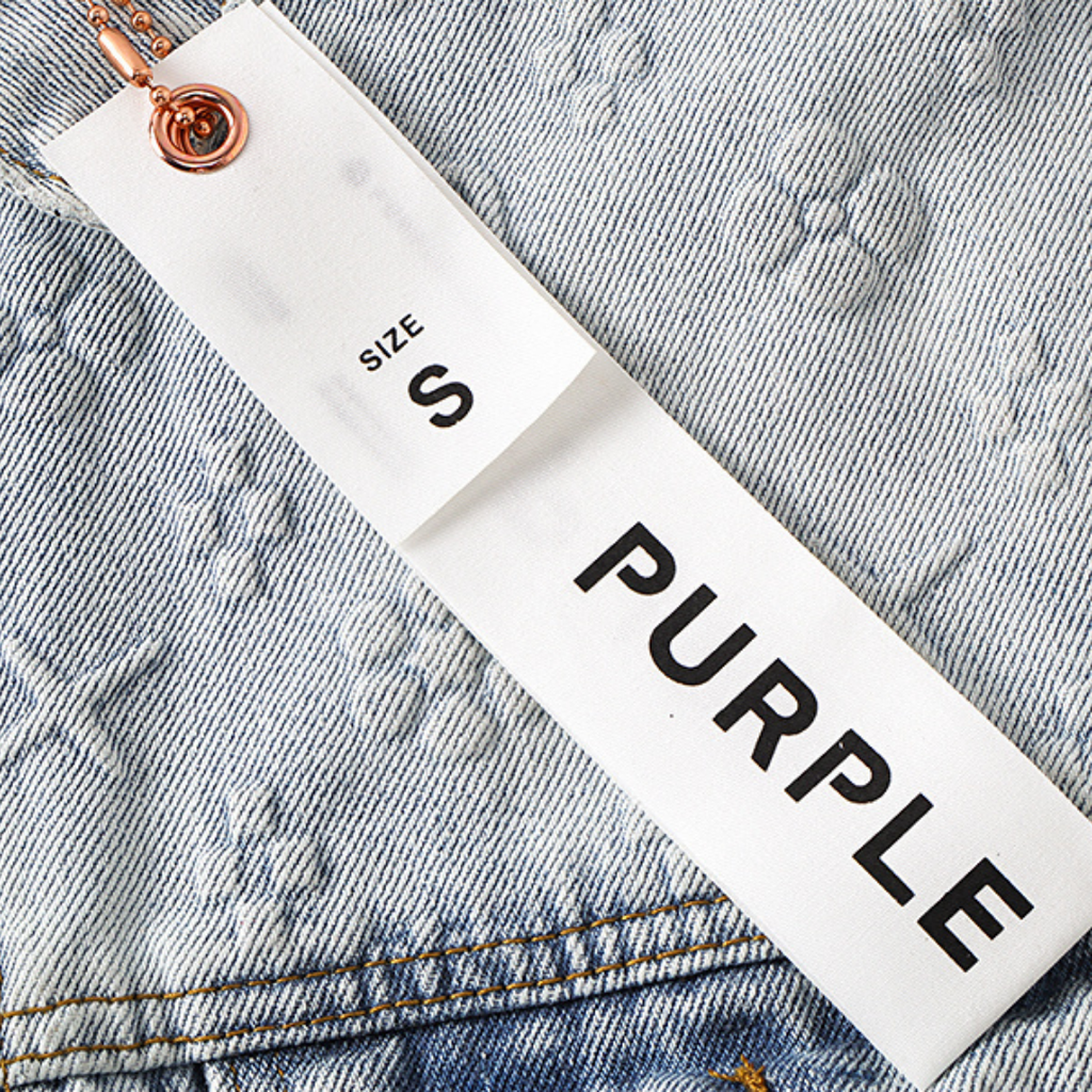 Purple Denim Jacket
