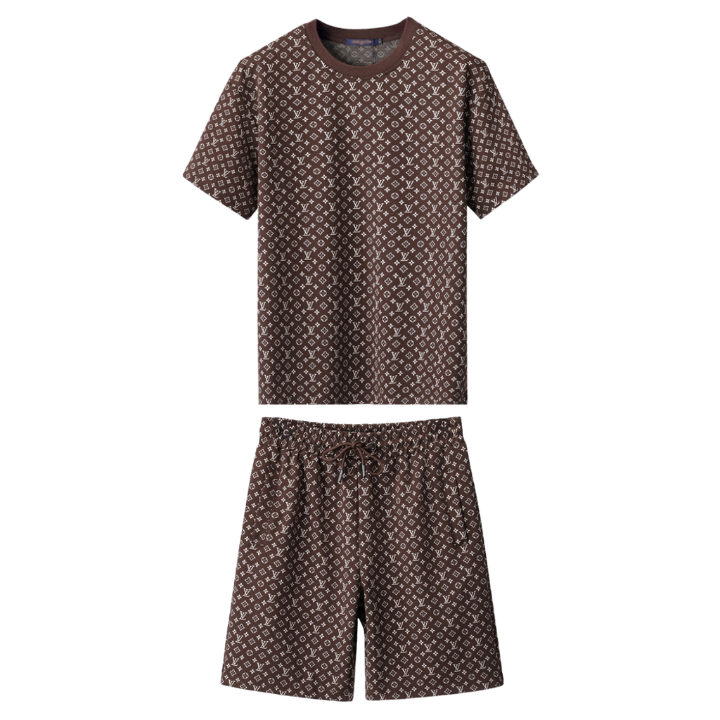 Monogram Short Set
