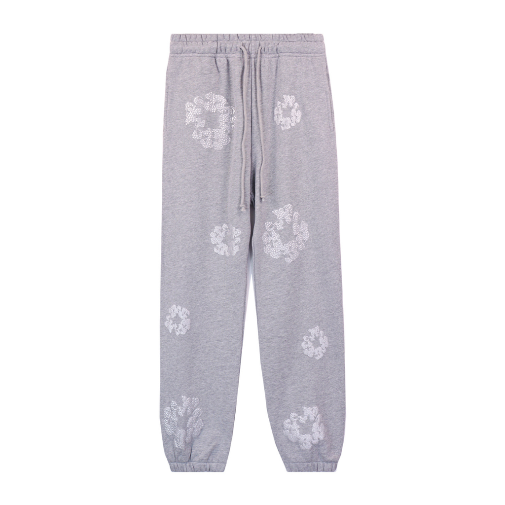 Denim Trs Diamonds Grey Pants