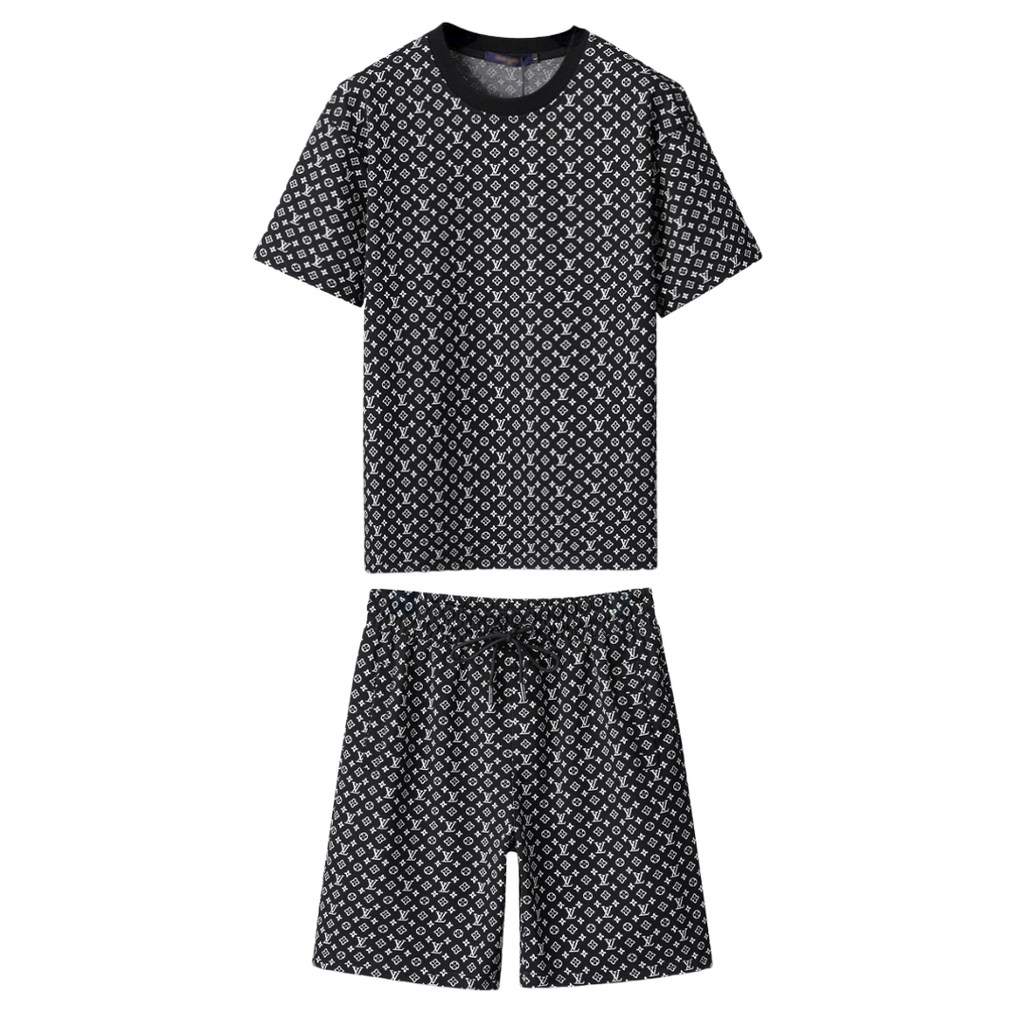 Monogram Short Set