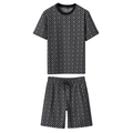 Monogram Short Set