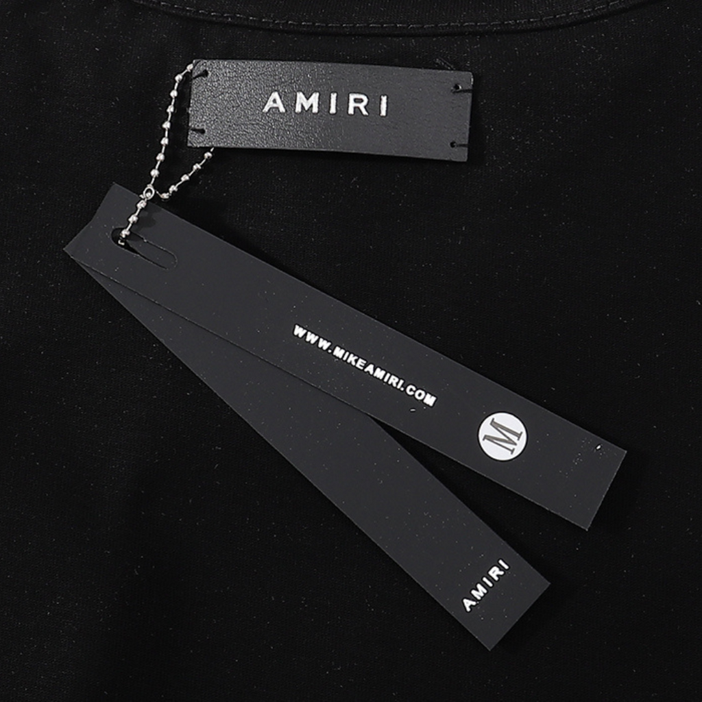 Amr M.A. Drip Collage T-shirt