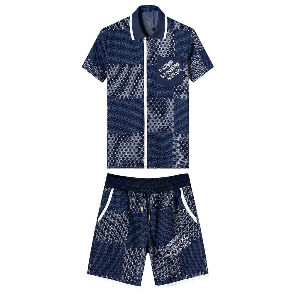 Monogram Short Set