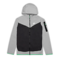 Tech Smoke Grey/Anthracite/Sail Full-Zip Hoodie