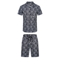 Amr Jacquard Short Set