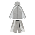 Grey Windbreaker