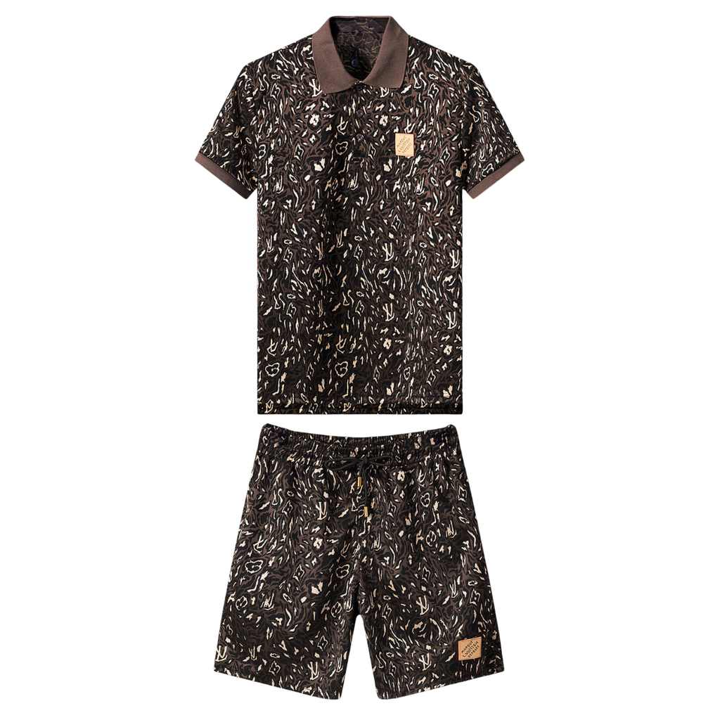 Monogram Short Set