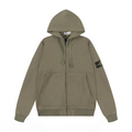Monogram Zip Hoodie