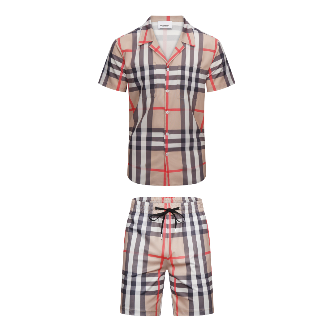 Monogram Short Set