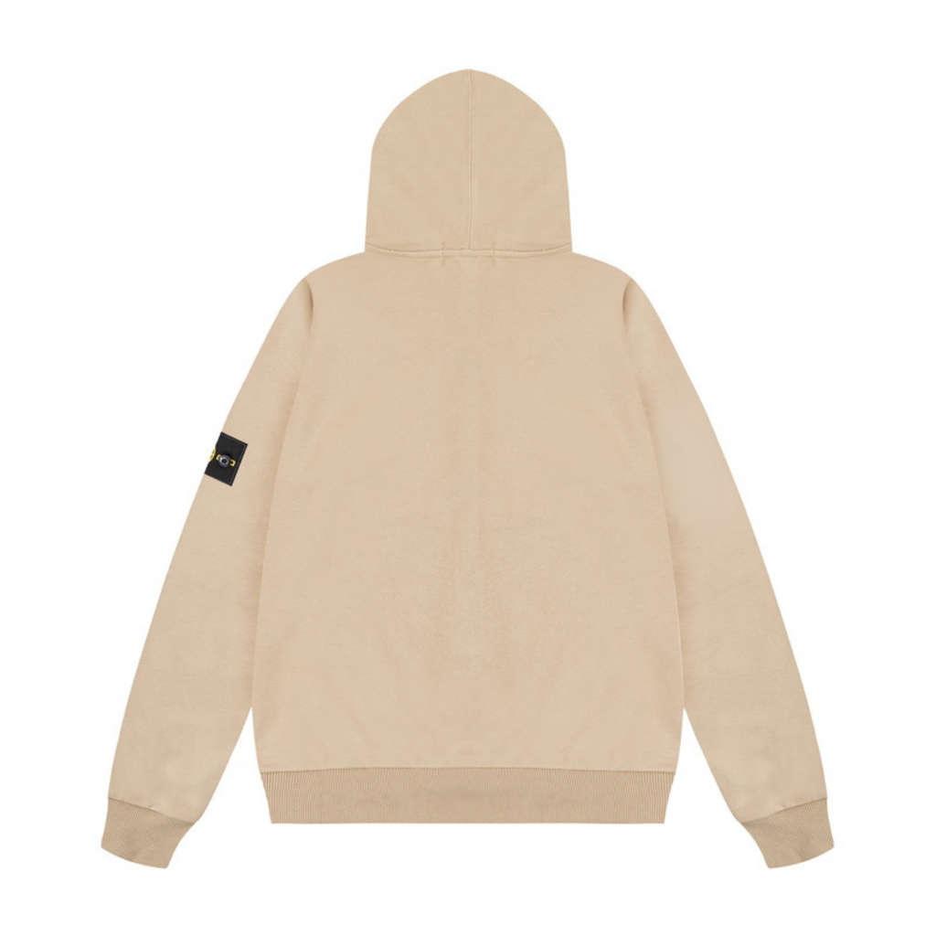 Monogram Zip Hoodie