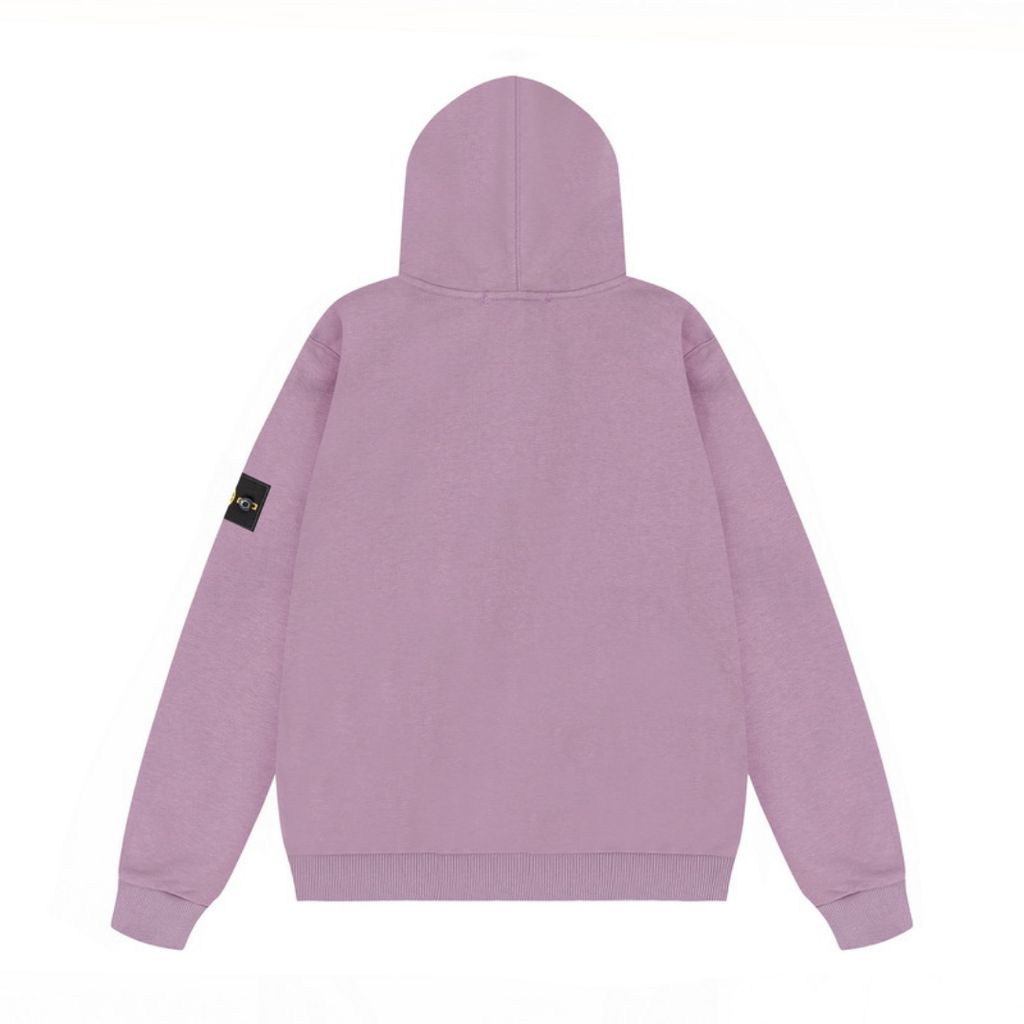 Monogram Zip Hoodie