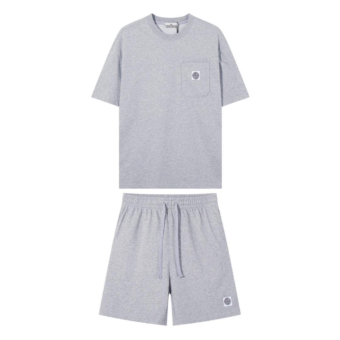 Monogram Short Set
