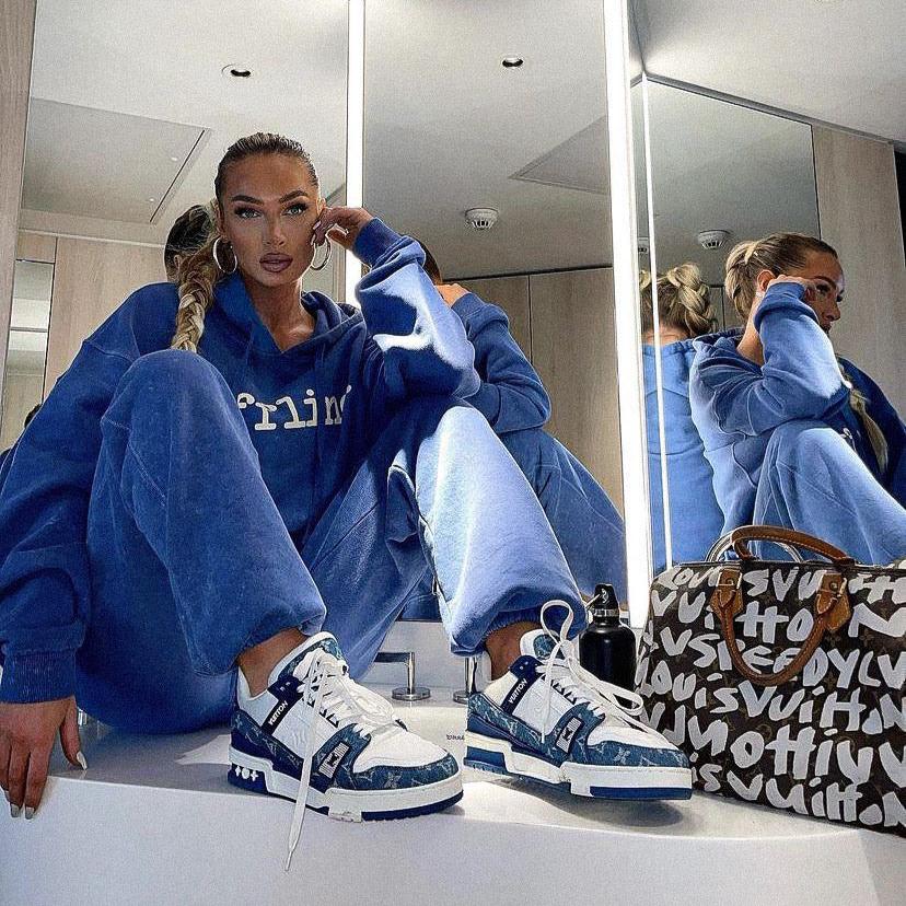Monogram Blue