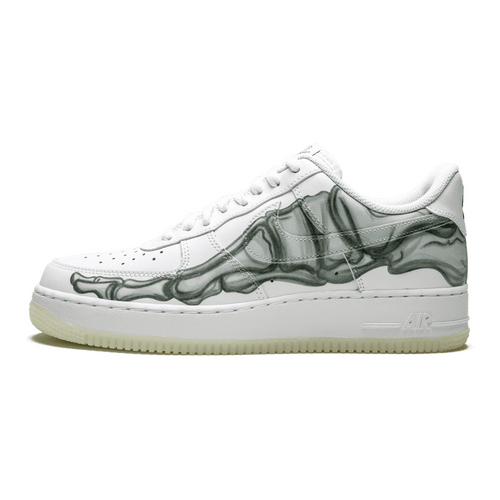 AF1 'Skeleton' White