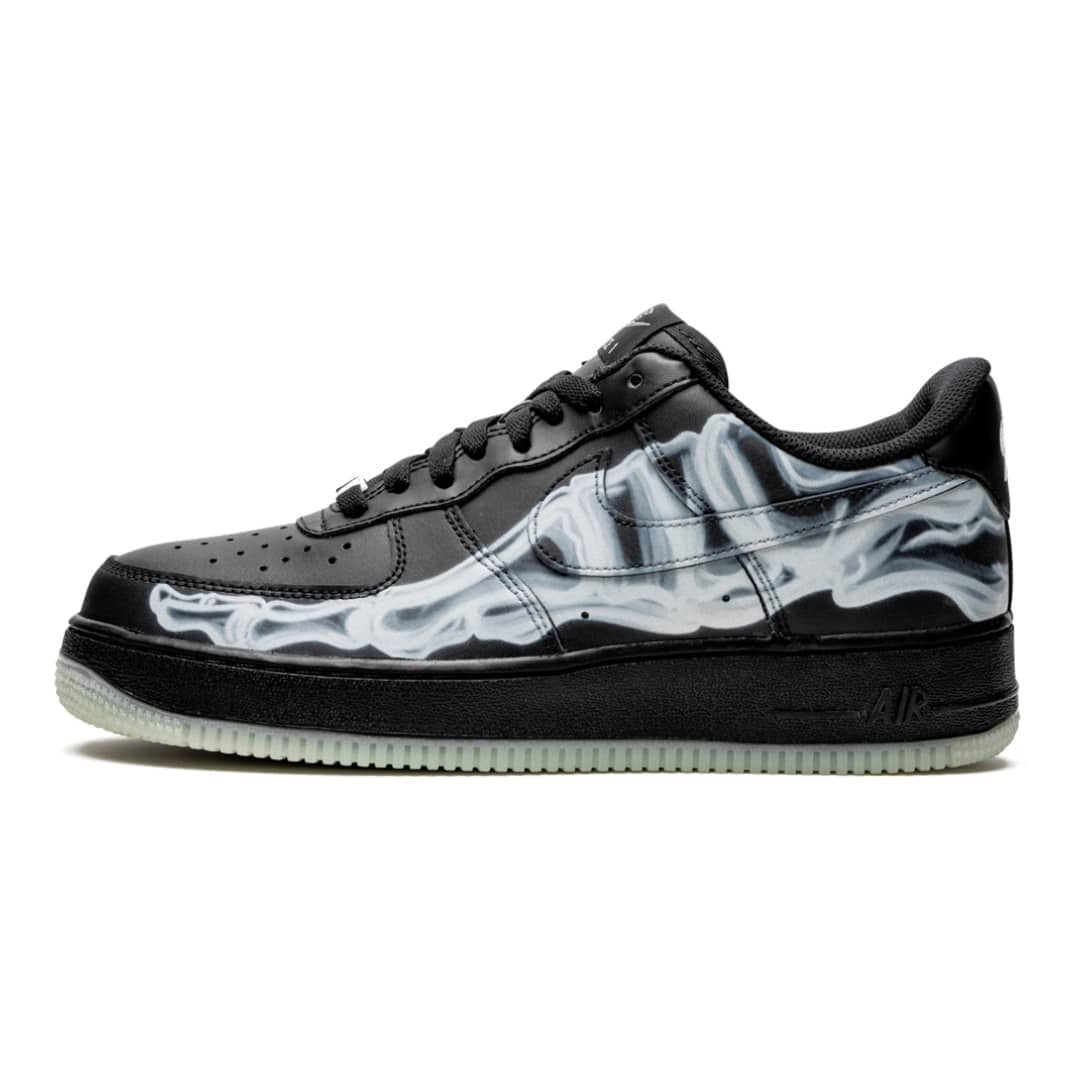 AF1 'Skeleton' Black