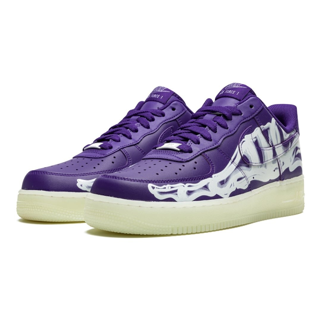 AF1 'Skeleton' Purple