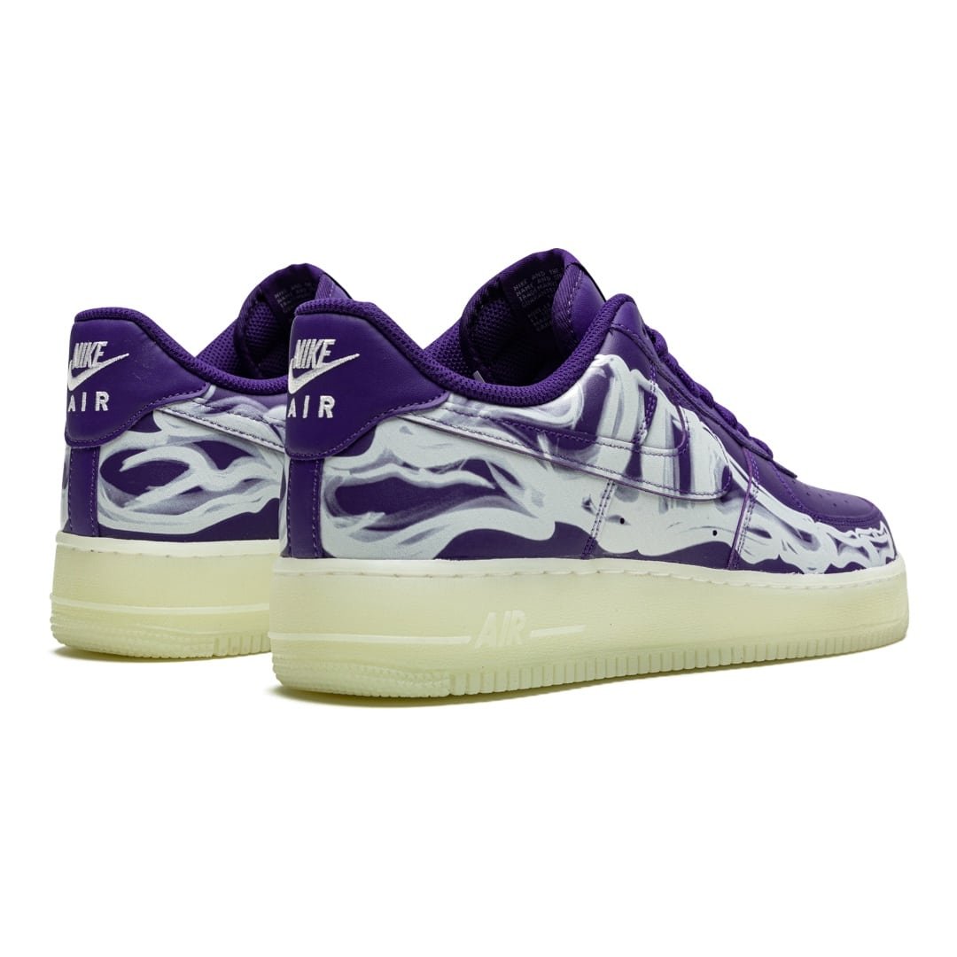 AF1 'Skeleton' Purple