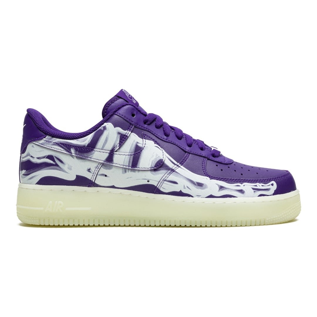 AF1 'Skeleton' Purple